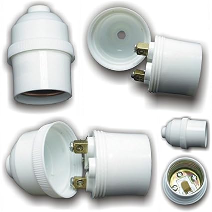 Es E27 Edison Screw Cap Socket Pendant Ceiling Light Lamp 100w