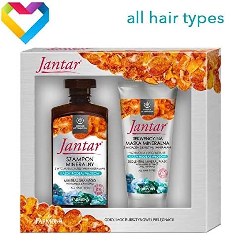 FARMONA JANTAR Hair Care Set All Hair Types With Minerals Regenerating ZES2336