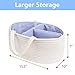 Baby Diaper Caddy Organizer Cotton Rope Storage Basket Nursery Storage Bin for Changing Table and Car