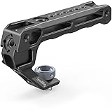 SmallRig Top Handle with 3/8"-16 Locating Pins for ARRI Grip for Camera Cage, Universal Video Rig with 5 Cold Shoe Adapters t