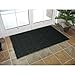 Apache Mills Rib Commercial Carpeted Indoor and Outdoor Floor Mat, Pepper, 3-feet by 5-Feet