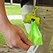 Green N Pack Dog-Waste Refill Bags, Compact Refill Packs, 200 Bags, 10 Rolls (More Bags & Less Waste)