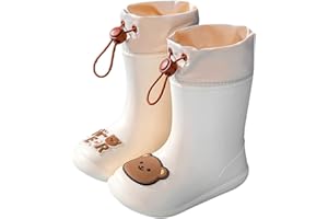 Rain Boots for Kids New Spring Summer Autumn Cute Cartoon Animal Baby Kids Rain Shoes Snow Boots for Baby Girls