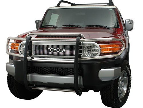 Toyota FJ Cruiser Grille Guard Brush Guard Bumper Guard - Stainless Steel