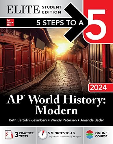 Amazon.com: 5 Steps to a 5: AP World History: Modern 2024