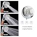 Hestia Ionic Stone Shower Head with Replacement Filter, High Pressure and Water Saving Handheld Showerhead for Spa Experience, Anion Energy Ball Filter Good for Skin and Hair, All in 1 Set