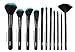 GG Beauty Synthetic Makeup Brush Set with Black Pouch (11 Piece) by GG Beauty