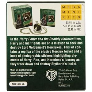 Harry Potter Locket Horcrux Kit and Sticker Book (Miniature Editions)