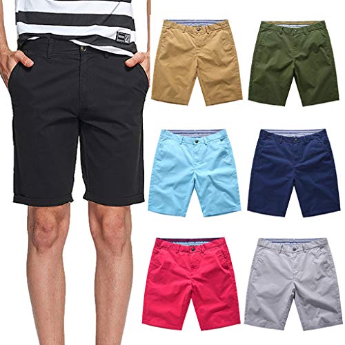 VEZAD Tactical Pants Mens Military Cargo Pocket Shorts Sports Casual Short Trousers