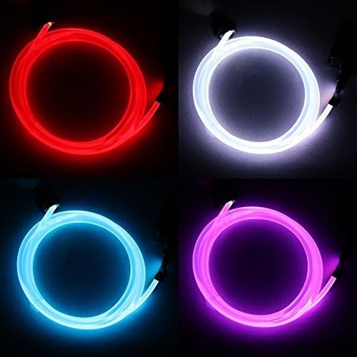 kingmaled PMMA Optic Fiber Light Cable Side Glow for Fiber Optical Lighting Decoration and High-brightness Star Ceiling Led Kit Light - Image 5