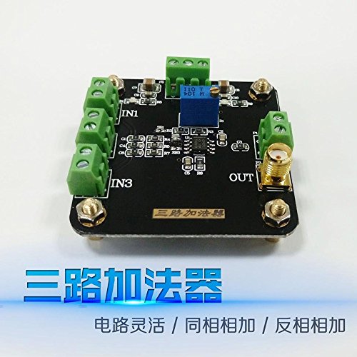 Diybigworld Three way adder op amp module phase addition and reverse phase addition circuit flexible - Thumbnail 2