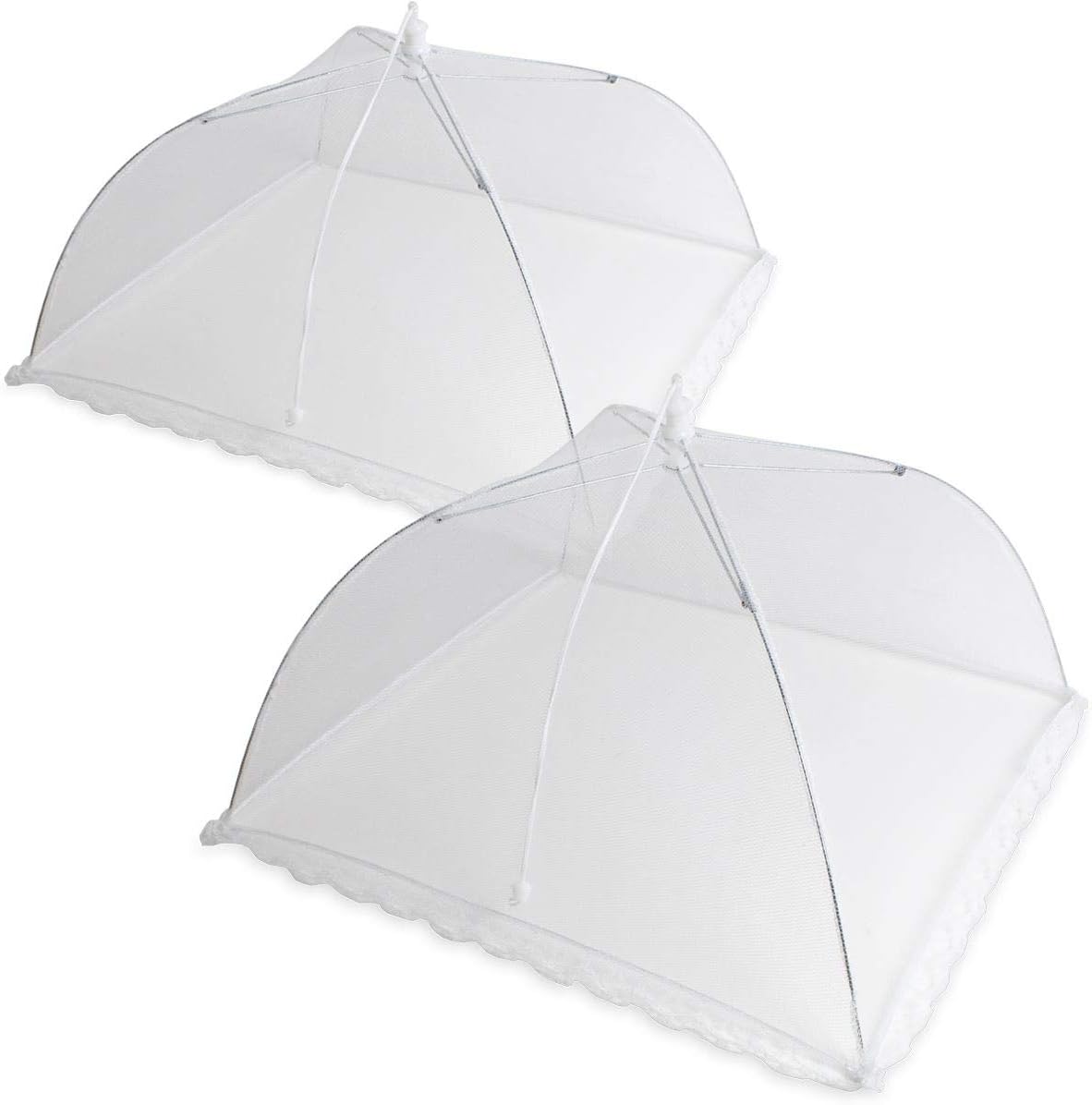 iGadgitz Home U6919, Polyester Mesh Food Covers Collapsible Food Umbrella Reusable Food Net, Food Protector