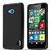 Lumia 640 Case, J&D Ultra Slim [Drop Protection] Microsoft Lumia 640 Case [Slim Cushion] Shock Protective Jelly Case Slim Case for Lumia 640 (Black)