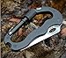 Domire Carabiner Keychain Clip Survival Tool - Includes Heavy Duty Knife & Bottle Opener