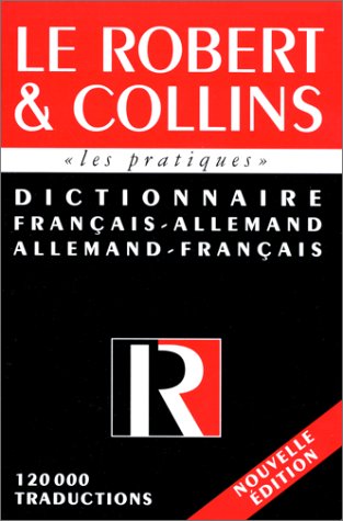 Le Robert & Collins, dictionnaire français-allemand, allemand-français