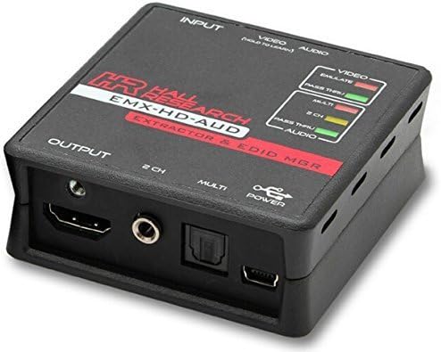 Hall Research EMX-HD-AUD HDMI Audio Extractor with EDID Mgmt