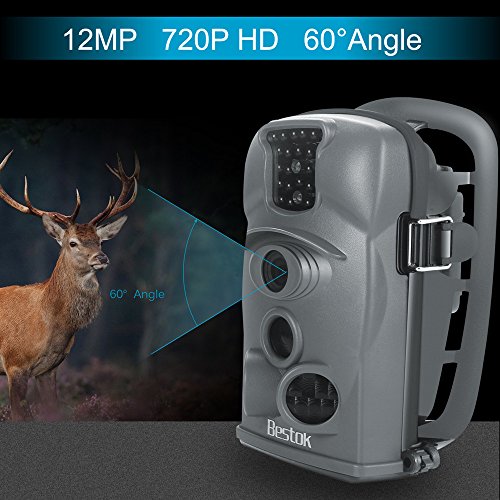 image for Bestok Hunting Trail Camera 120° 12MP HD Infrared Night Vision 65ft 2