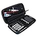MASiKEN Hard EVA Carrying Case for Texas Instruments TI-84 Plus/TI-83 Plus CE Graphing Calculator, More Space for Pen and Accessory (Blue)