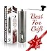 Manual Coffee Grinder,Ceramic Burr,Stainless Steel, Perfect for Camping, By KitchenV. Get Yours NOW!