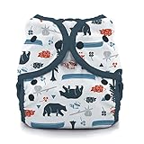 Thirsties Duo Wrap Cloth Diaper Cover, Snap Closure, Adventure Trail, Size 1 (6-18 lbs)