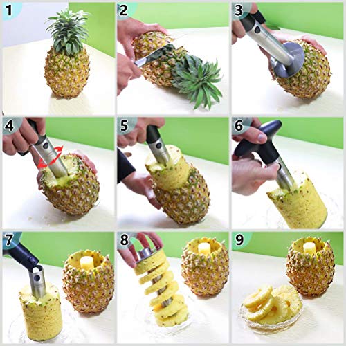 5 Pineapple+Reinforced+Newness+Stainless+Steel