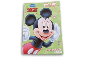Activity Books Mickey Mouse ''That's Swell!'' Coloring 80 Pages