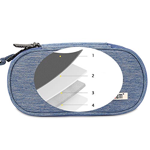 image for BUBM Double Compartment Storage Case Compatible with PS Vita and PSP, 