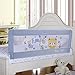 Gray Color Baby Bed Rail Extra Long Bed Guard Safety Bedrail Stop Falling for Kids Fits Toddler to Queen & King Size Bed, All Size (70