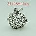 4pcs Mix Style Hollow Bird Cage Apple Tree Butterfly Locket Perfume Fragrance Essential Oil Aromatherapy Diffuser Charms Pendant Necklace