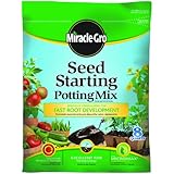 Miracle-Gro 75078500 Seed Starting Potting Mix Bag, 8-Quart