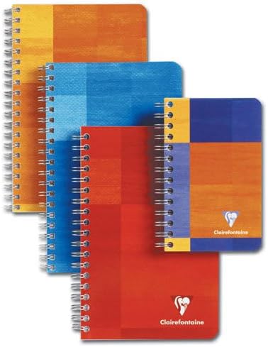 Clairefontaine Classic Wire Bound Graph Notebook 6" x 8.25"