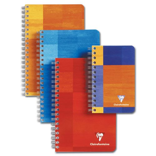Clairefontaine Classic Wire Bound Graph Notebook 6" x 8.25"