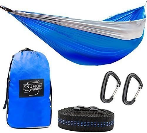 Snufking Lightweight Camping Double Hammock - Special Nylon Material - Comes With Ultra Light Tree Straps