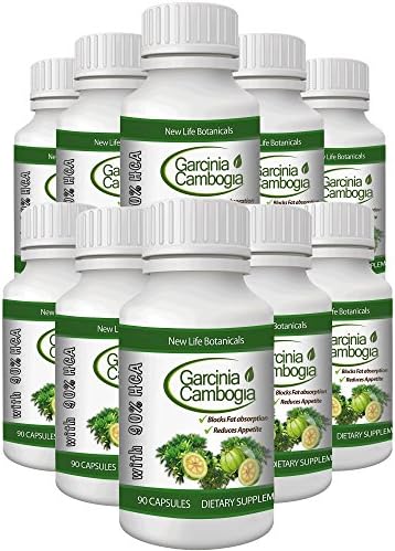 Garcinia Cambogia 90% HCA - NewLifeBotanicals 10-Bottle Value Pack ร