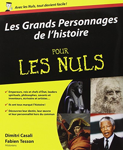Les  grands personnages de l'histoire pour les nuls