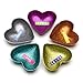 Craft-tastic Make and Give Heart Bowls – Craft Kit Makes 5 Heart-Shaped Glitter Bowls to Decorate & Share