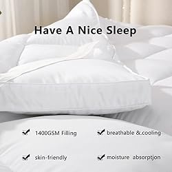 ANALIN Mattress Pad Full Size - Soft Comfort
