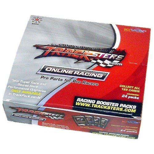 Tracksters Online Car Racing Track Pack Booster Box (24 Packs)