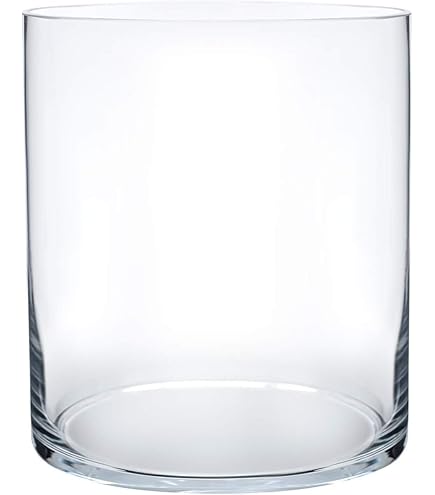 Amazon.com: WGV Tapered Glass Vase, Width 8