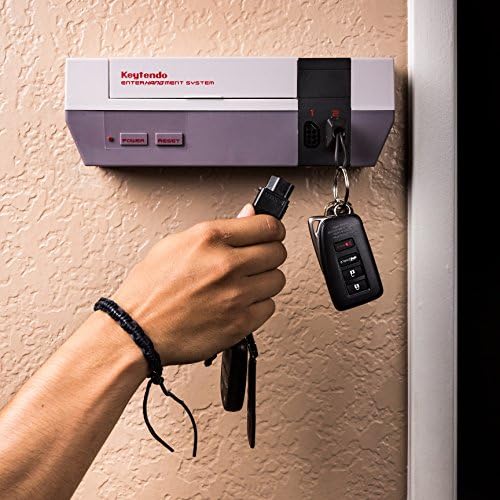 Keytendo video game console key holder rack