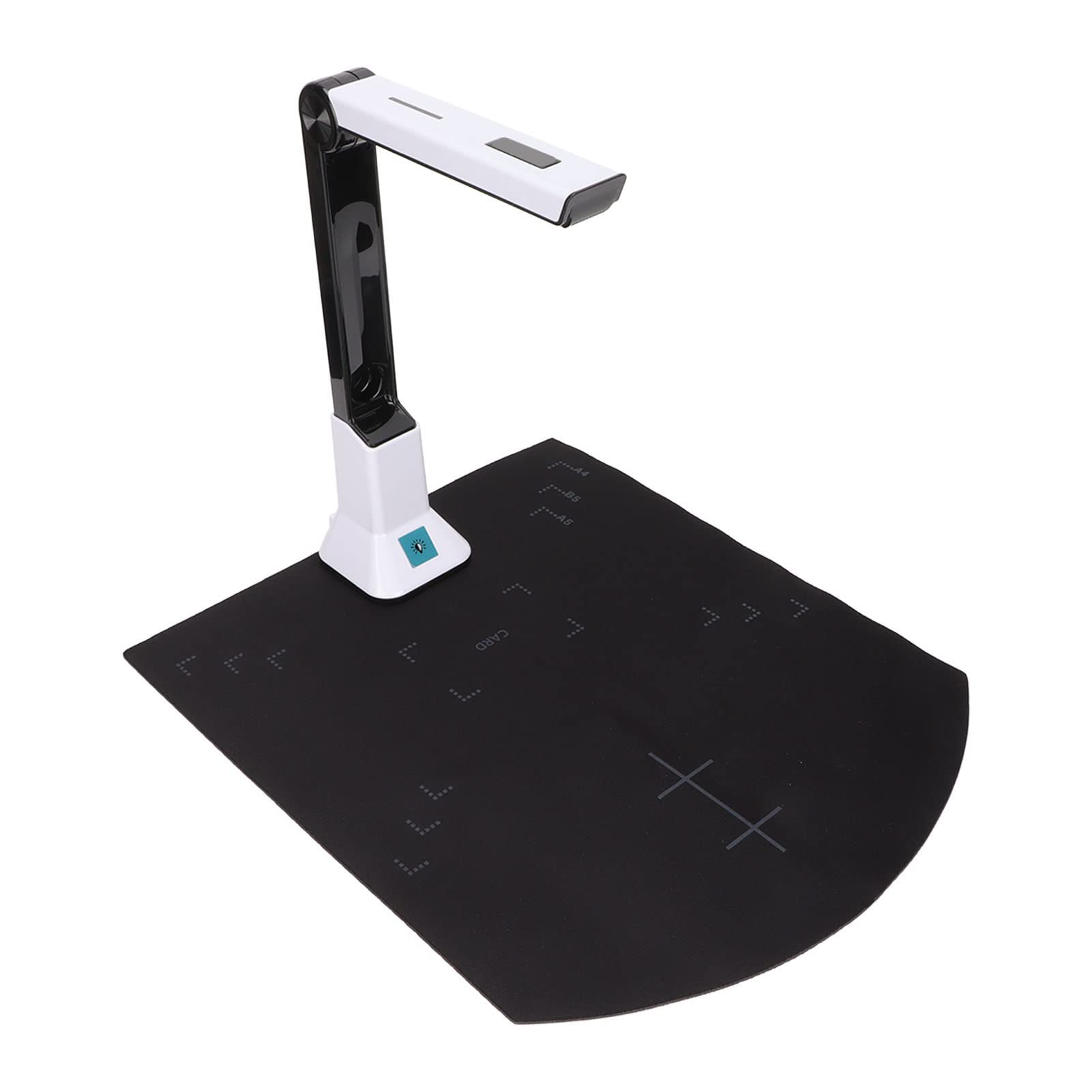 Document Camera,High-Speed USB Document Camera Scanner,8 Million Pixels HD A4 Auto Focusing,for Scanning Office Documents,Id Cards,Files Notes,Pictures,Photos,Magazines,Books
