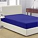 Mellanni Fitted Sheet Twin Imperial-Blue - HIGHEST QUALITY Brushed Microfiber 1800 Bedding - Wrinkle, Fade, Stain Resistant - Hypoallergenic - (Twin, Imperial Blue)