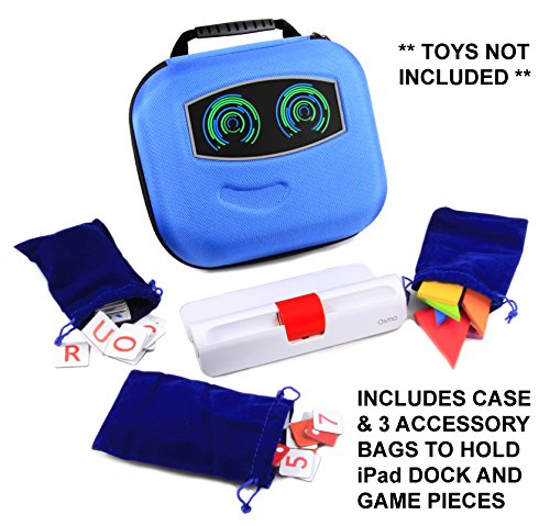 image for CASEMATIX KIDCASE Toy Box Organizer Case for Osmo Genius Starter Kit, 