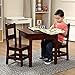 Wooden Table & Chairs - Espresso