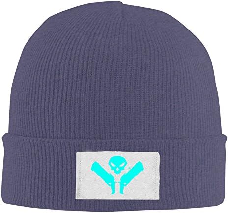 SOOSU Unisex Over Watch Reaper Knit Cap Navy