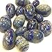 Texas Hidden Gems 3 Natural Lapis Stone Eggs Kegel Exercise Weights
