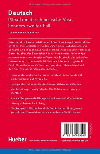 Ratsel Um Die Chinesische Vase Fenders Zweiter Fall Lekture Mit Audios Online Spannender Lernkrimi Amazon De Luger Urs Bucher