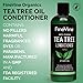 Best Tea Tree Oil Shampoo - Made in USA - for Men, Women and Kids - Prevent Hair Dandruff, Head Lice, Dry Itchy & Flaky Scalp. Sulfate and Paraban Free. (Shampoo)