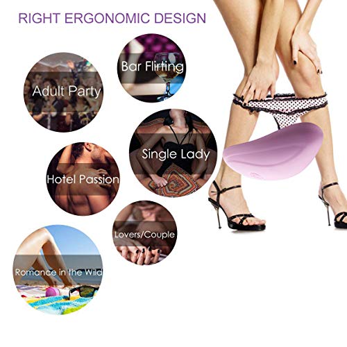 Full Silicone Wearable Vibrator Clitoral Vibartor G-Spot Vibrator Waterproof Rechargeable Invisible Clitoral Stimulator Sex Toys for Women Couples - Thumbnail 7