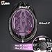 JBM international JBM Adult Cycling Bike Helmet Specialized for Mens Womens Safety Protection Red/Blue/Yellow (Black & Pink, Adult)